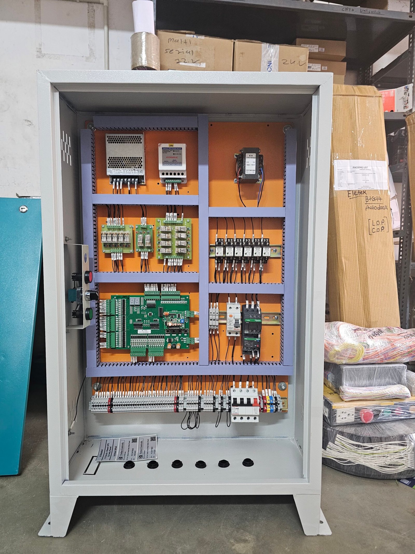 Hydraulic star delta panel with Auto phase changer - Image 3